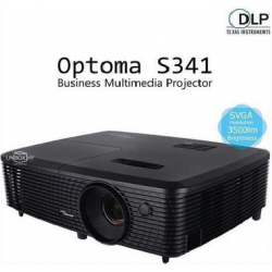 LCD Projector OPTOMA S341 3500 Lumens SVGA Projector / Proyektor 